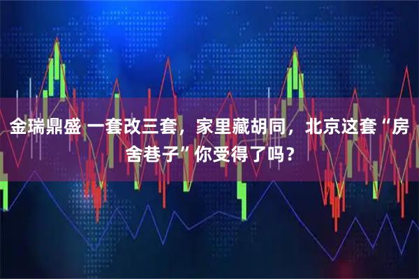 金瑞鼎盛 一套改三套，家里藏胡同，北京这套“房舍巷子”你受得了吗？